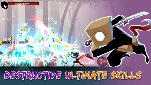 Stick figure hack game