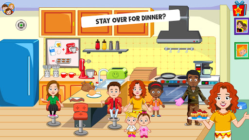 My Town: Friends House MOD Unlocked