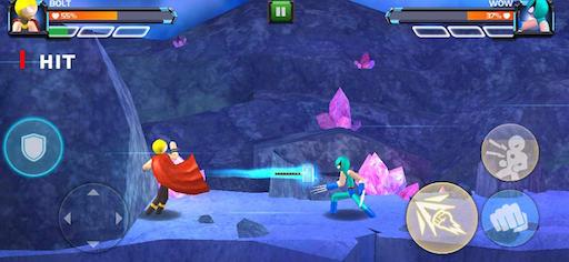 3d Fight: Super Stickman Hero MOD God Mode