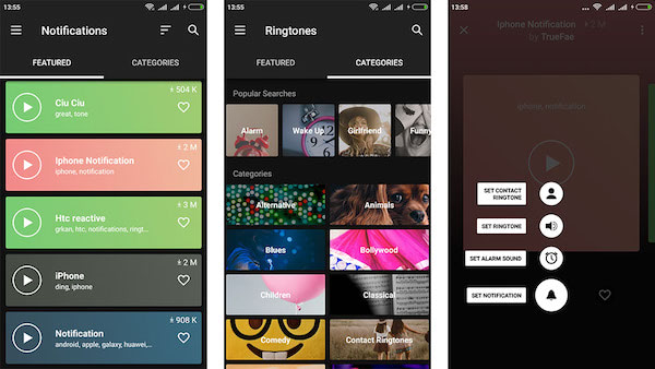 ZEDGE mod premium free of charge