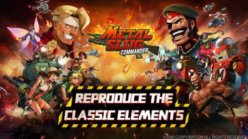 Metal Slug Commander card game