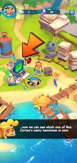 Hilarious Crash Bandicoot entertainment game