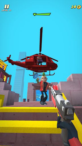 Top-notch shooting gameplay in Sky Trail