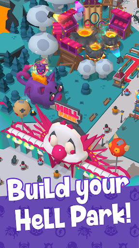 Underworld amusement park game