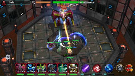 Idle Mecha space robot combat