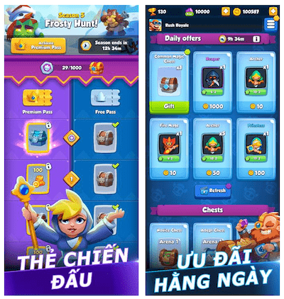 rush royale mod sin anuncios