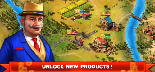 Idle Train Empire gestión de negocios
