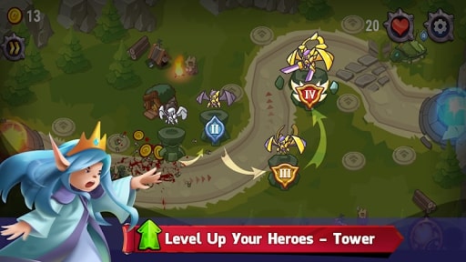 Defense Legend: myth TD MOD oro y monedas ilimitadas