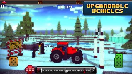 Download Blocky Roads Mod Money