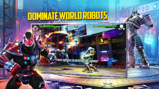 Top-tier robot fighting game