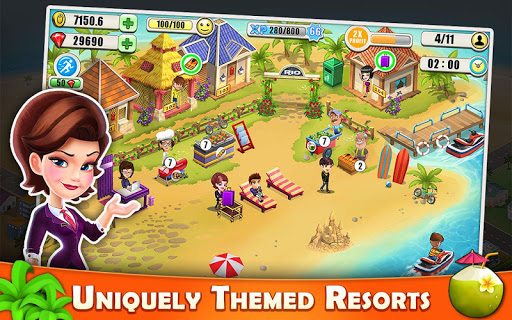 Resort Tycoon MOD dinero