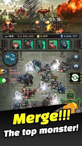 Descarga Idle Monster MOD dinero infinito