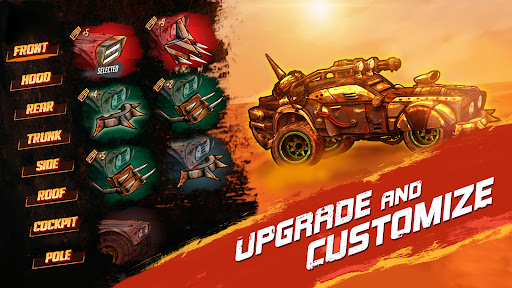 Road Warrior: Nitro Car Battle sin anuncios