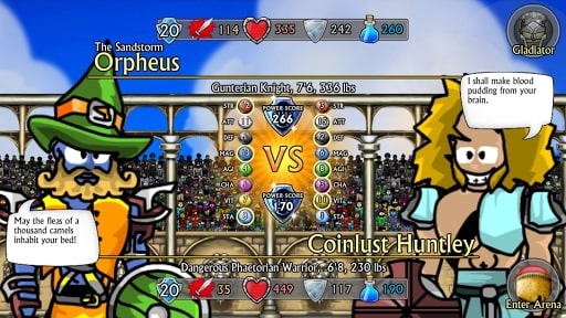 Swords and Sandals 2 Redux hack full gratis