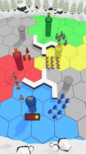 Juego de estrategia y conquista Town Rush