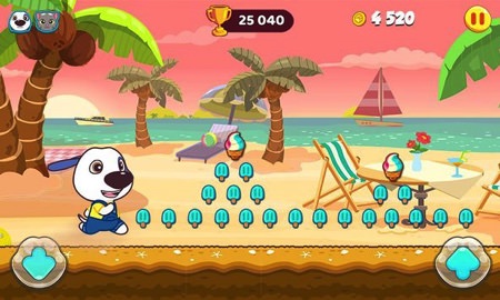 Descarga el juego Talking Tom Candy Run para tu teléfono