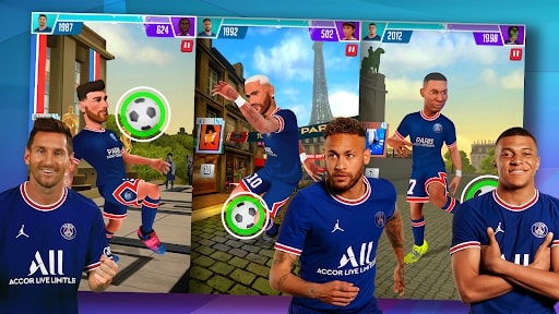 PSG Football Freestyle 2022 MOD APK with Unlimited Money