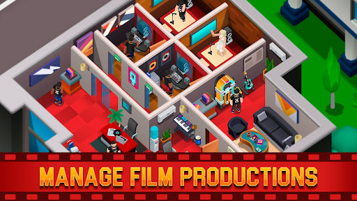 Film production simulation experience