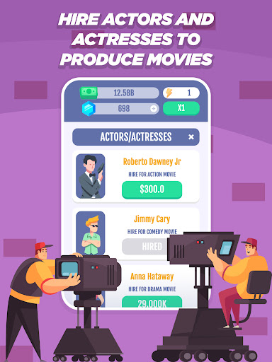 Idle Movie Studio ApkUnlimit