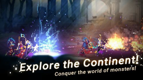 Unknown Heroes Idle intense combat