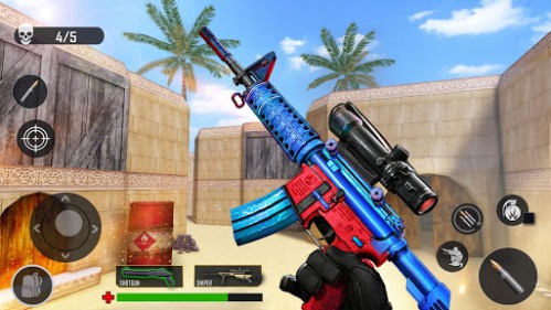 Army Commando Secret Mission Fps Gun Shooting Game MOD Modo Dios