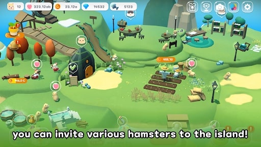 Hamster Village MOD unlimited money.