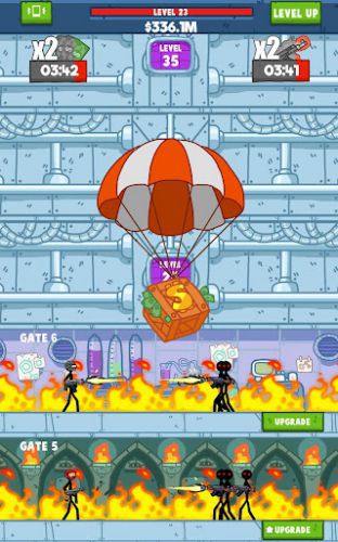 Idle Stickman stickman warrior