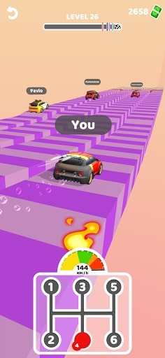 Gear Shifting Racing Game