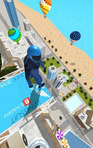 Base Jump Wing Suit Flying mod dinero