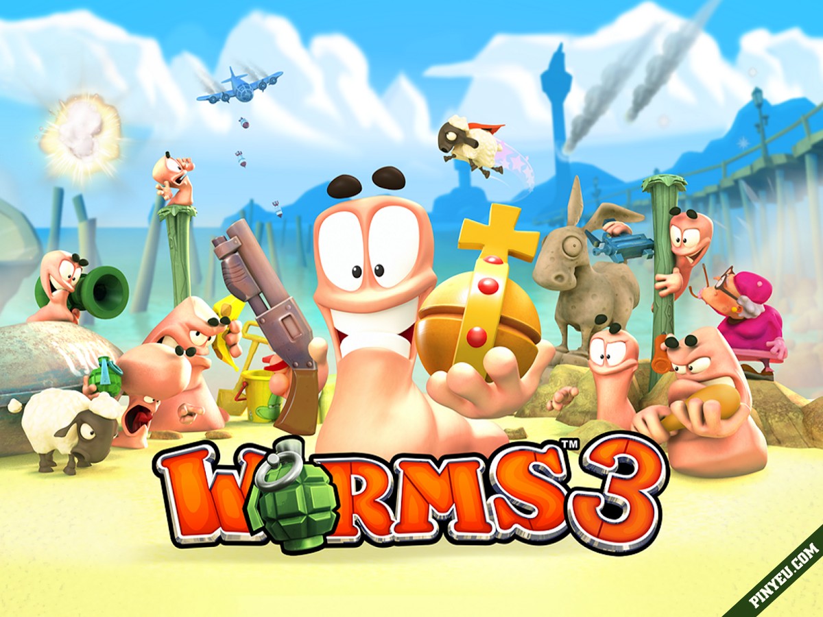 Worms 3 game for Android