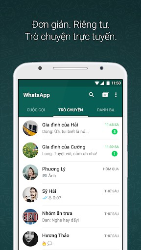 Messaging app.
