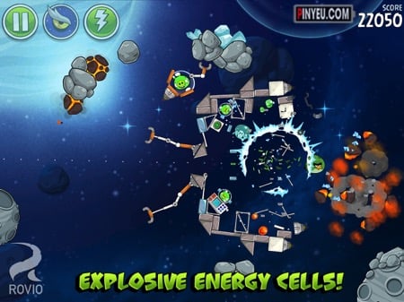 Angry Birds Space HD Hack Version