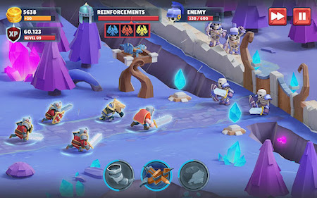 Game of Warriors mod unlimited money