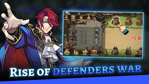 Rise of Defender TD MOD Money
