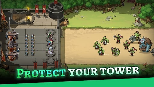 Rise of Warrior Defender Gold Mod