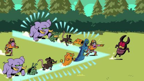 Idle Monster construye un equipo poderoso