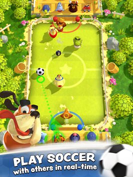 Rumble Stars Soccer for Android and iPhone