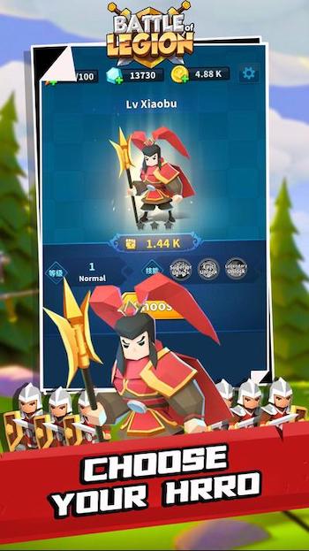 Battle of legion mod unlimited money