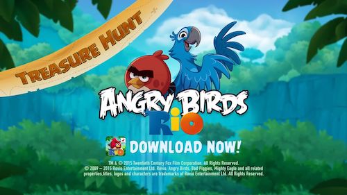 download Angry Birds Rio Mod powerups