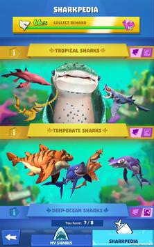 experimentar el juego Hungry Shark Heroes APK