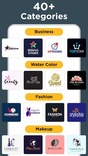 Herramienta de creación de logotipos de primera categoría en Android