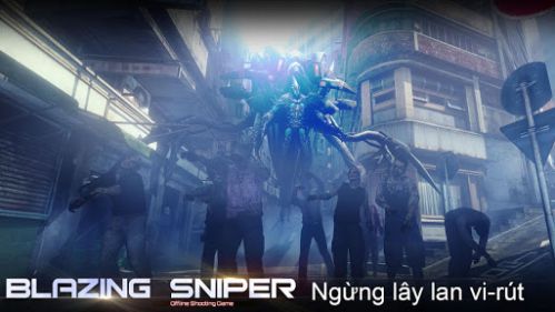 Blazing Sniper tirador experto