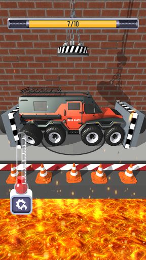 Car Crusher melts cars