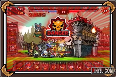 Extremely thrilling Cat War2 game on Android