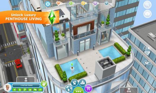 Life simulation game