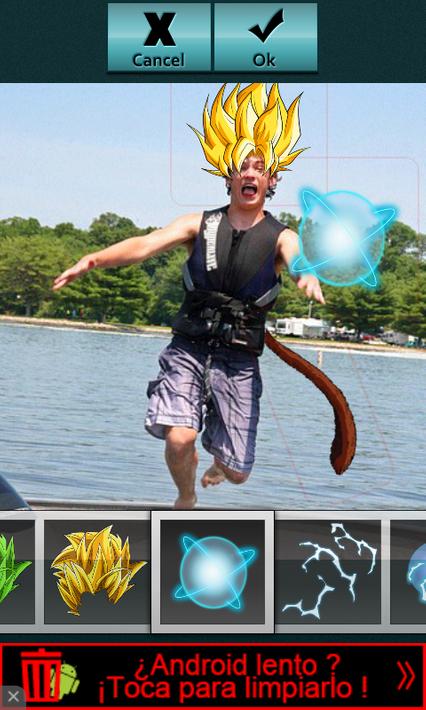 Create realistic Son Goku hairstyles