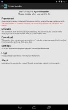 Download Xposed Installer