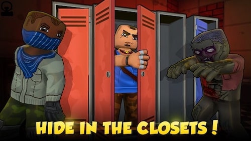 Zombie hide-and-seek game