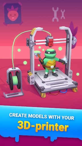 3d printer idle game