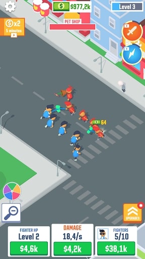 Gang building game